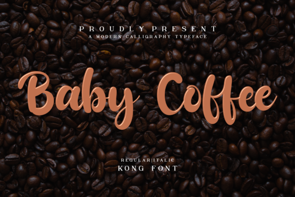 Baby Coffee: A Playful Script Font for Modern Web Design Projects