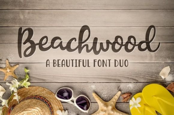 Beachwood: A Stylish Script & Sans Font Duo for Modern Editorial Design