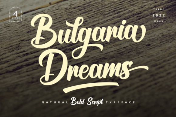 Bulgaria Dreams: A Designer’s Go-To Script Font for Branding Projects