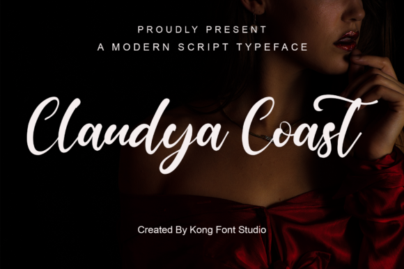 Claudya Coast: A Playful Handwritten Font for Modern Web Design