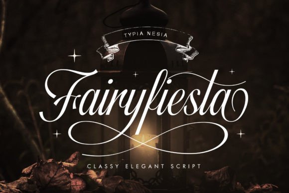 Elegant Typography with Fairyfiesta: A Script Font for Editorial Sophistication