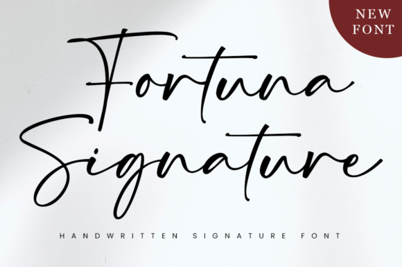 Fortuna Signature Font: Elevating Web Design with Handwritten Elegance