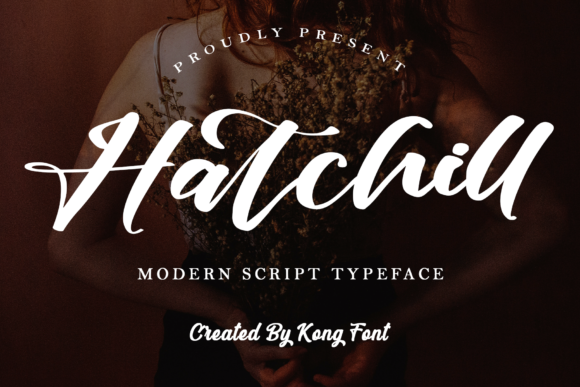 Hatchill: A Playful Script Font for Modern Campaign Design