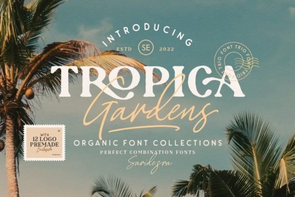 How Tropica Gardens Fonts Elevate Modern Web Design