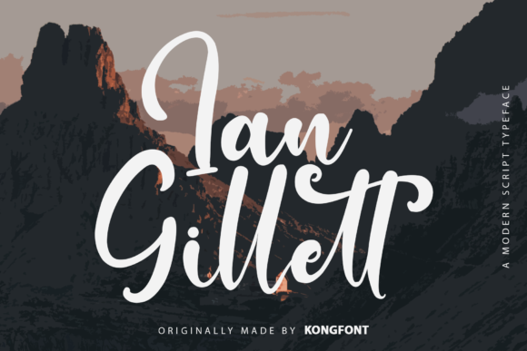 Ian Gillett: A Playful Script Font for Crafters and Makers