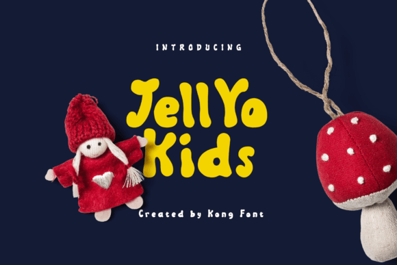 Jellyo Kids: A Playful Script Font for Modern Campaign Design