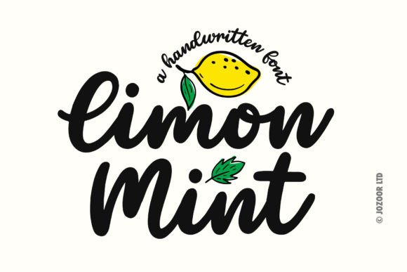Limon Mint: A Fresh Script Font for Modern Business Branding