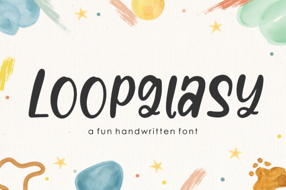 Loopglasy: A Playful Handwritten Font for Scroll-Stopping Digital Campaigns