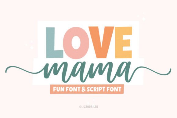 Love Mama: A Stylish Handwritten Font for Modern Editorial Design