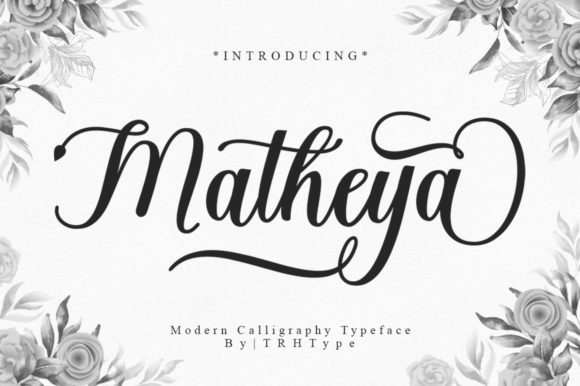 Matheya: A Stylish Script Font That Elevates Handmade Product Design