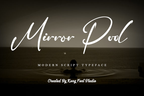 Mirror Pool: A Playful Script Font That Elevates Campaign Visuals