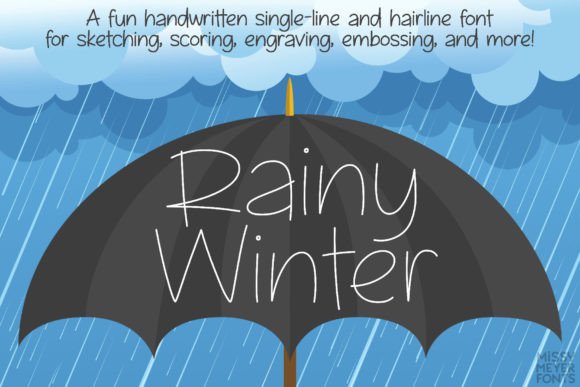 Rainy Winter Single Line: A Designer’s Review for Campaign Visuals