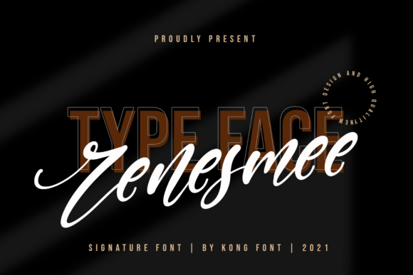 Renesmee: A Playful Handwritten Font for Crafters and Makers