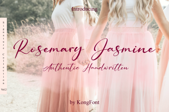 Rosemary Jasmine: A Handwritten Font That Elevates Digital Marketing Design