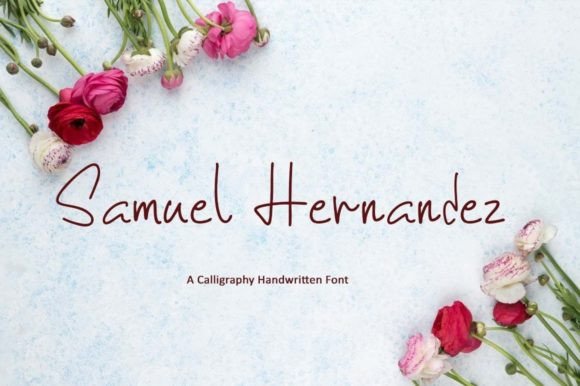 Samuel Hernandez: A Handwritten Font for Editorial Elegance and Personality