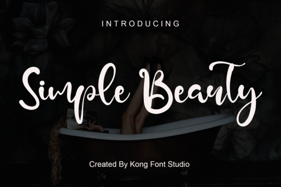 Simple Beauty: A Playful Script Font for Modern Web Design Projects