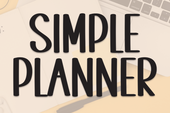Simple Planner Font: Elevate Your Brand with a Handwritten Touch