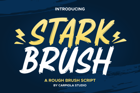 Stark Brush: A Handwritten Font That Brings Craft to Life