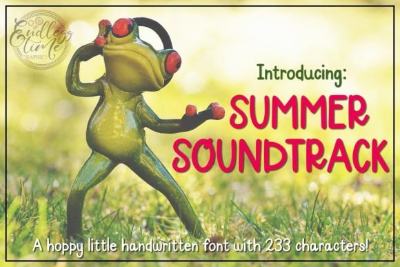 Summer Soundtrack: A Handwritten Font That Brings Personality to Branding