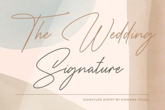The Wedding Signature Font: A Web Designer’s Review for Digital Branding